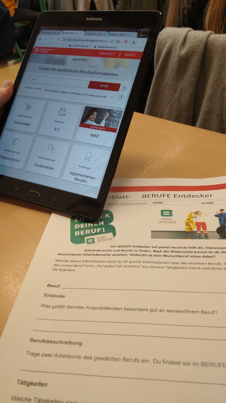 Berufsorientierungswoche 2020